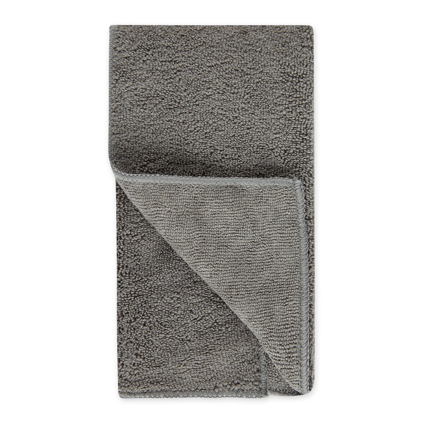 Bone Dry Small Pet Towel Set - 3 Pack - Embroidered Paw, Gray, 15x30"
