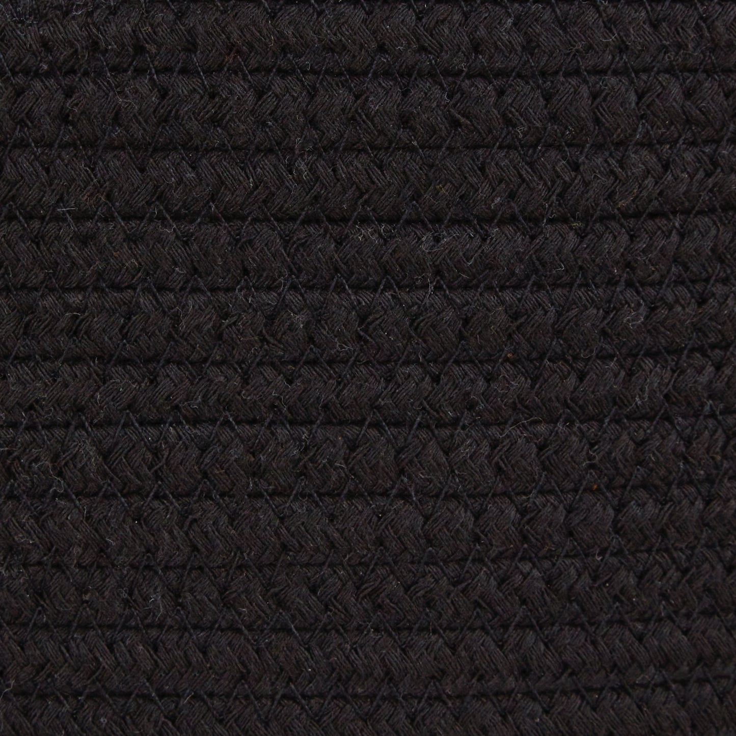 Cotton Pet Storage Basket, Pom-Poms, Black/White - 15.75x6.25"