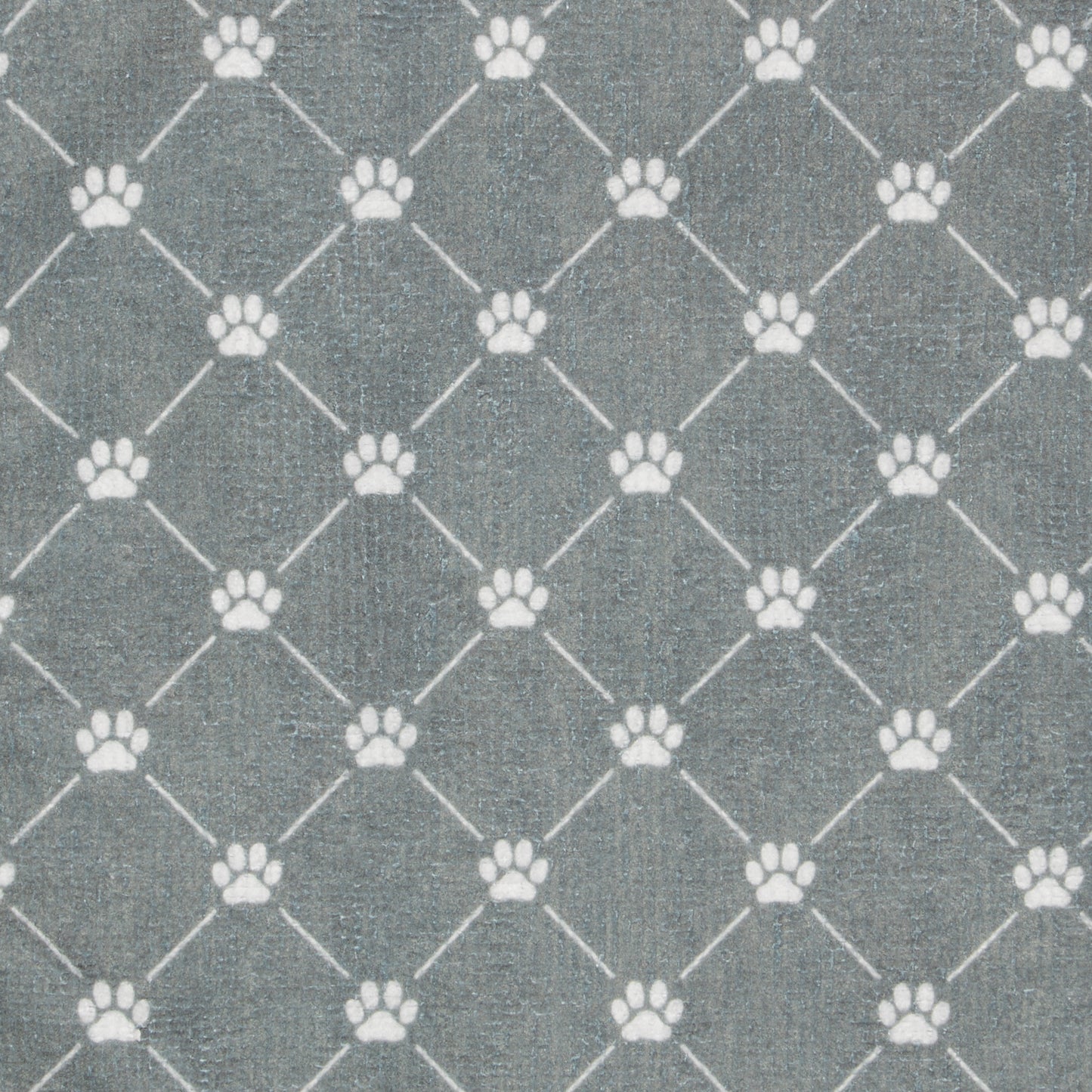 Bone Dry Large Microfiber Pet Towel - Printed Trellis, Gray, 41x23.5"