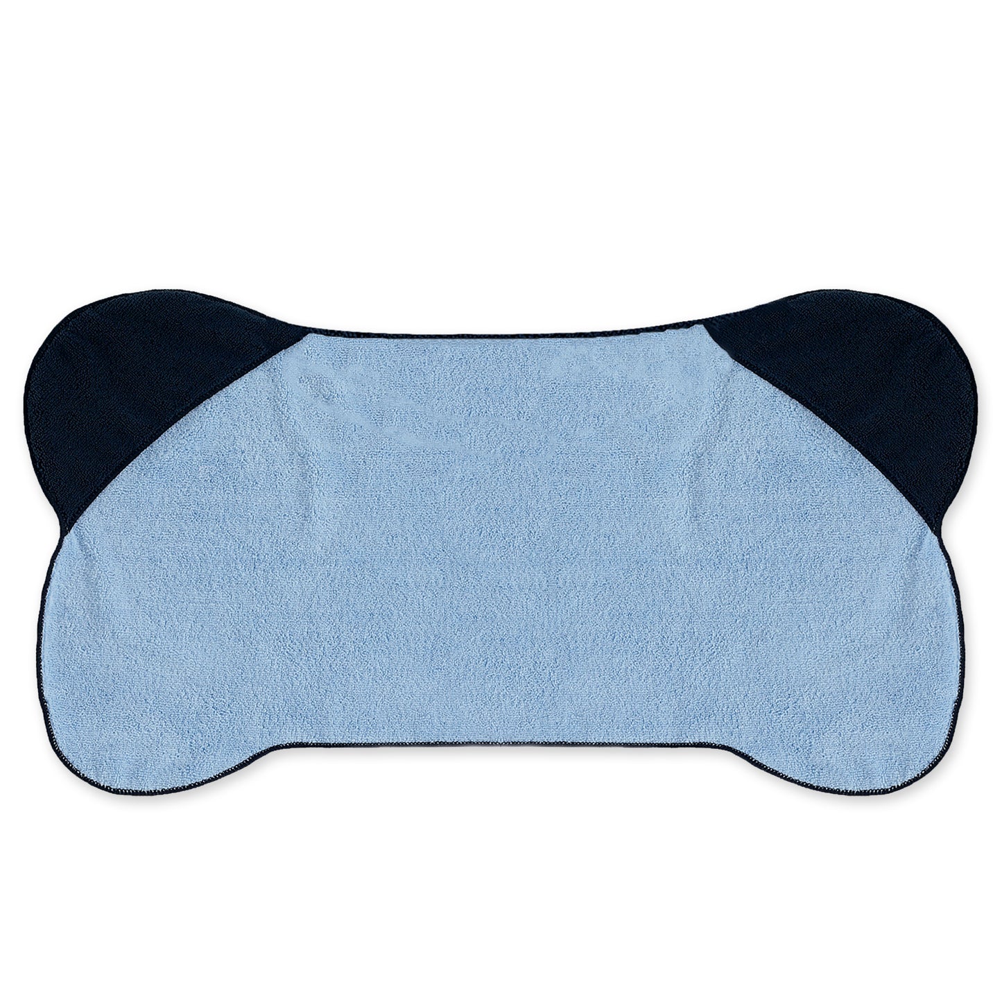 Blue Pet Towel With Pockets