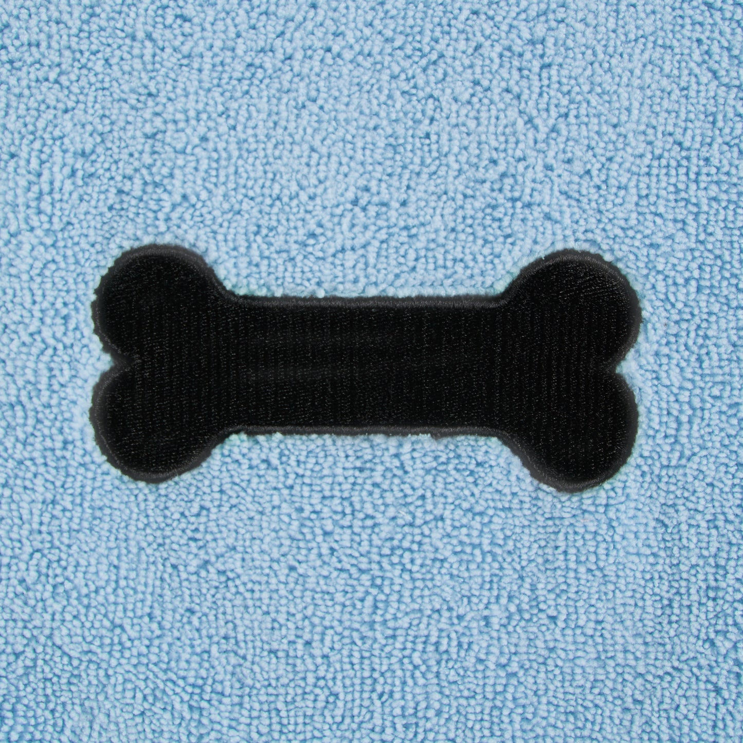 Bone Dry Large Pet Towel, Absorbent Microfiber, Blue, 41x23.5"