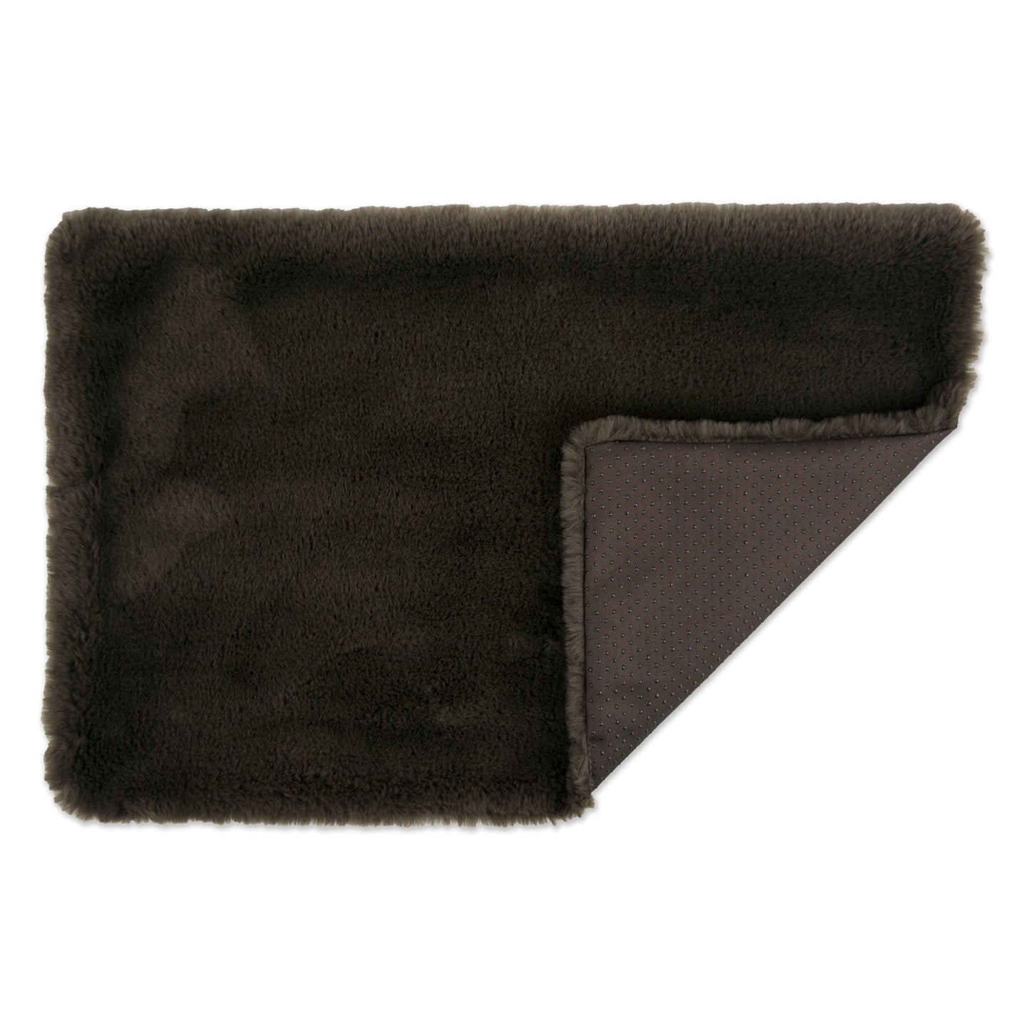 Pet Crate Liner, Faux Fur, Brown, XXX-Large - 29x48"