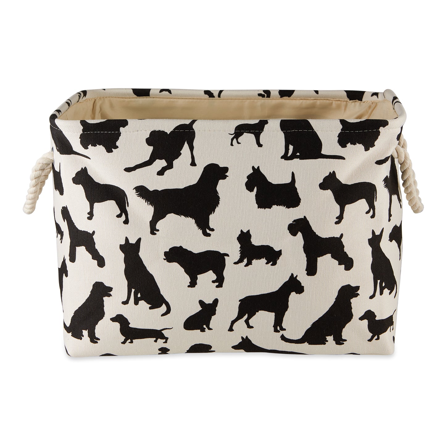 Polyester Pet Bin Dog Show Rectangle Small 14X8X9