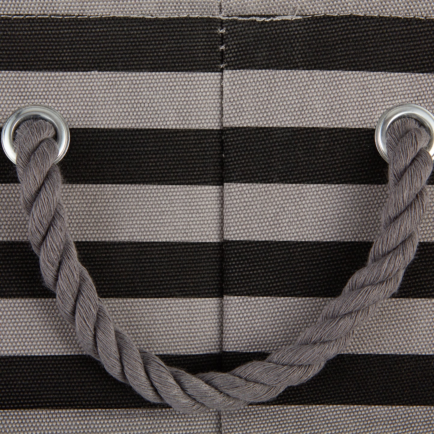 Bone Dry Pet Storage Bin, Striped Paw Patch, Black, Medium Round, 15x12"