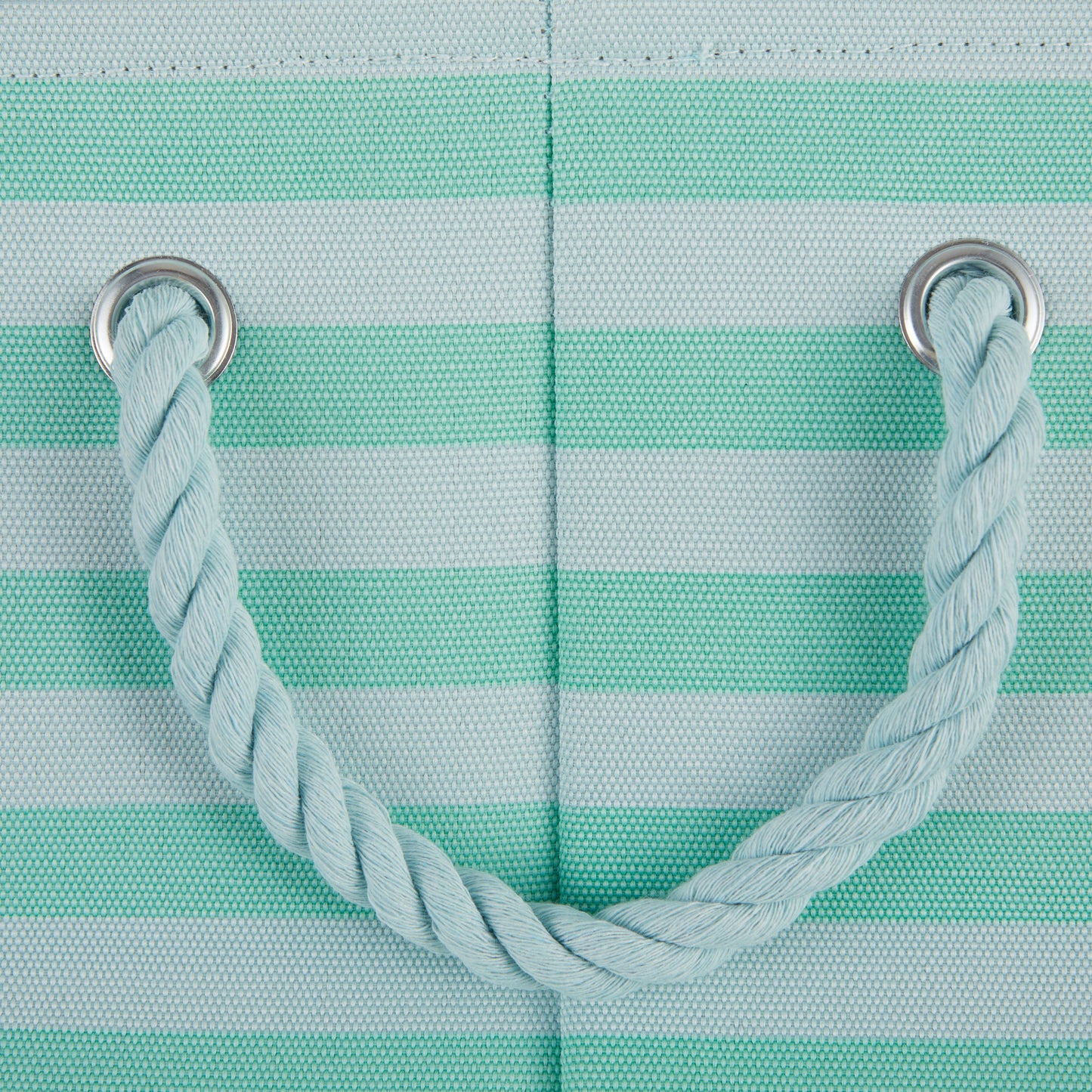 Bone Dry Pet Storage Bin, Striped Paw Patch, Aqua, Small - 14x8x9"