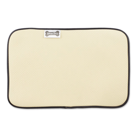 Nautical Blue/Off White Lattice Paw Pet Mat