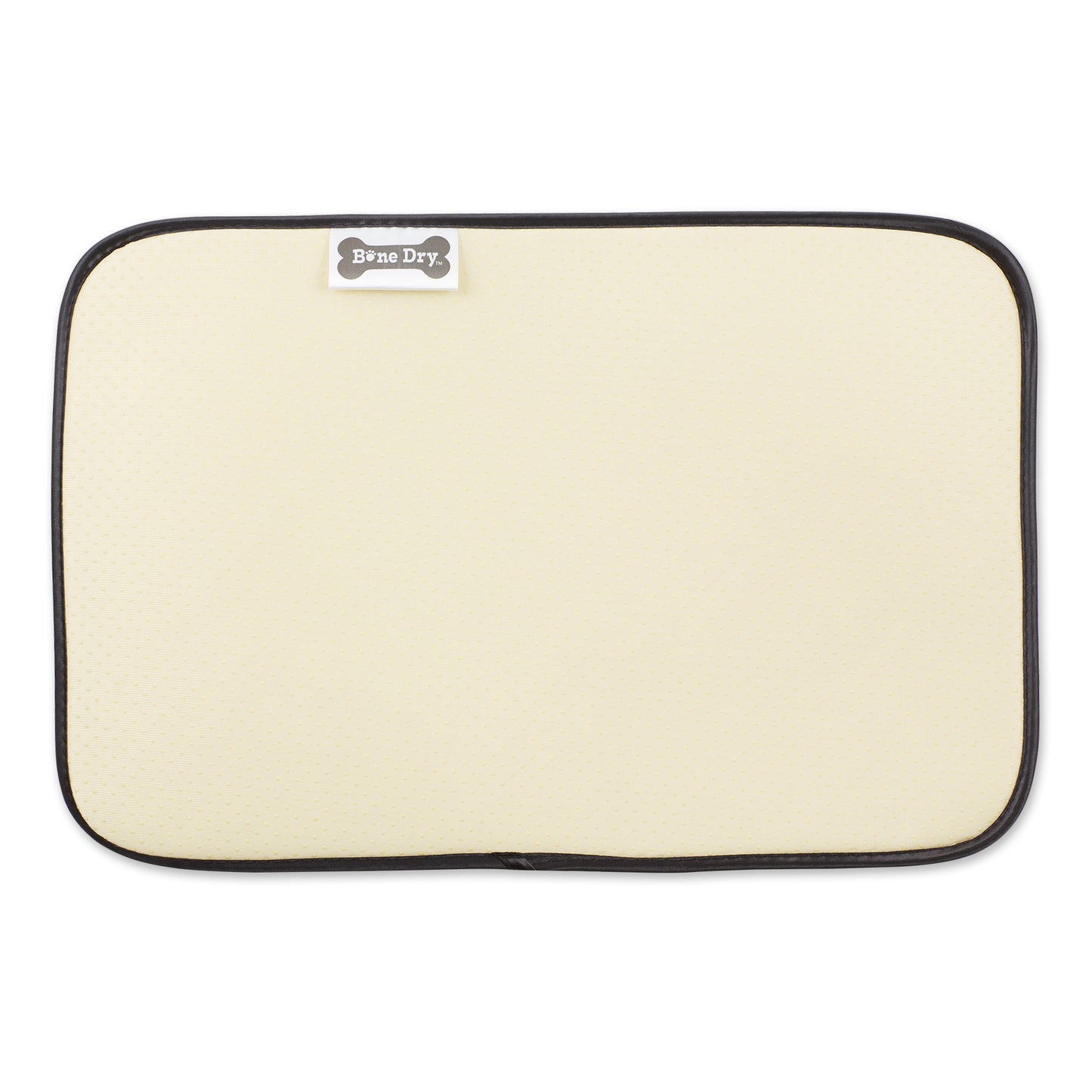 Black/Off White Lattice Paw Pet Mat