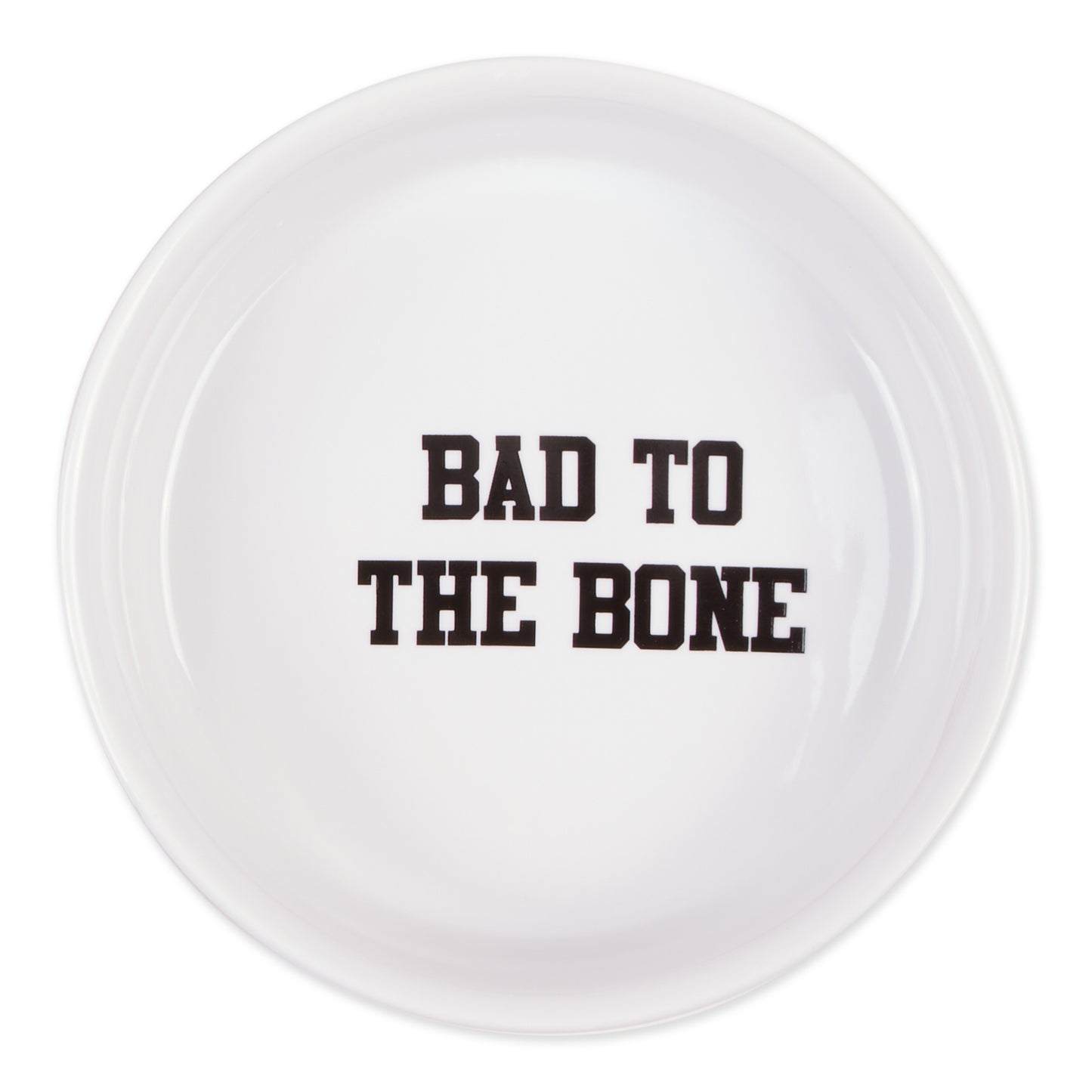 Bad to the Bone Pet Bowl Set of 2, Medium - 1.5 C. Capacity