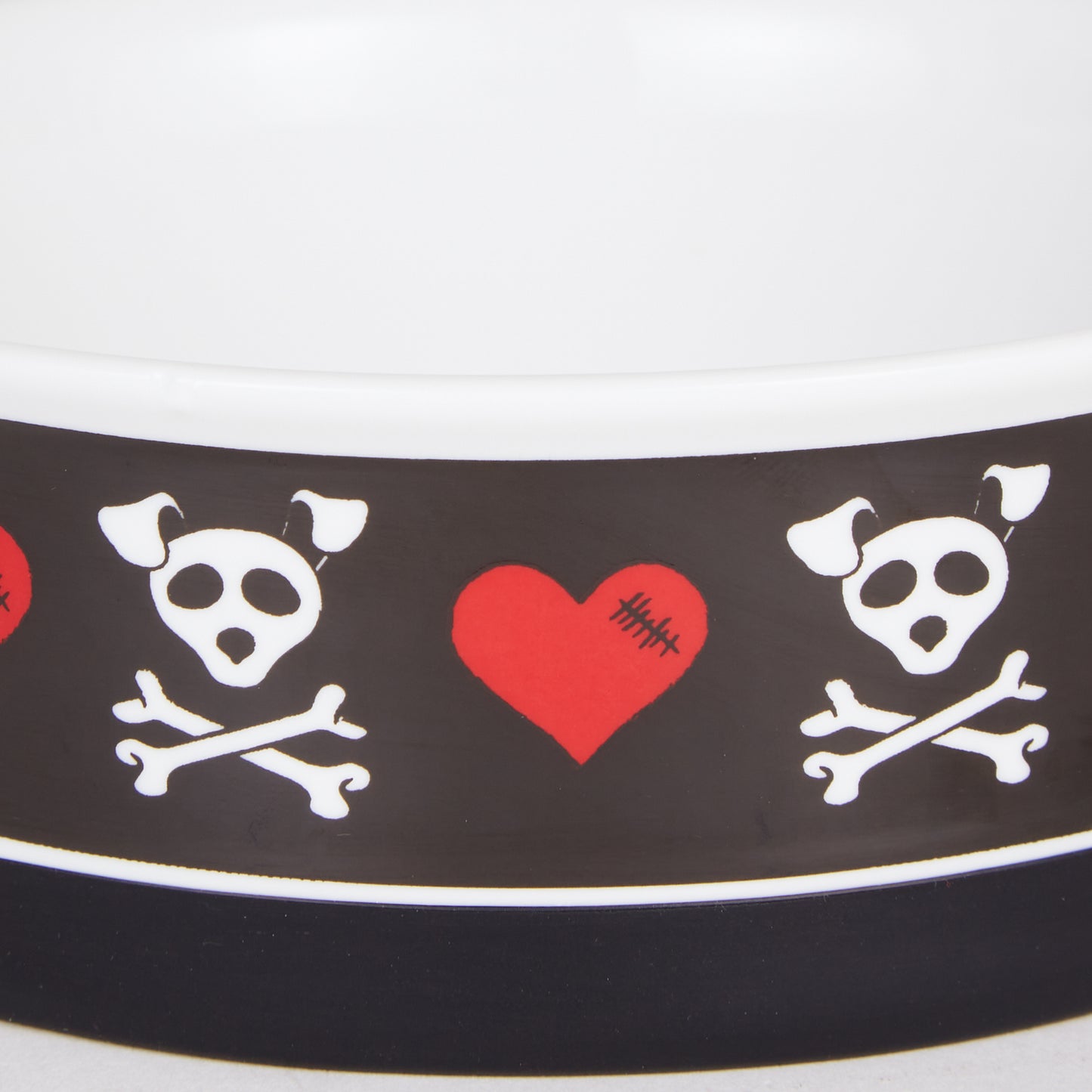 Bad to the Bone Pet Bowl Set of 2, Medium - 1.5 C. Capacity