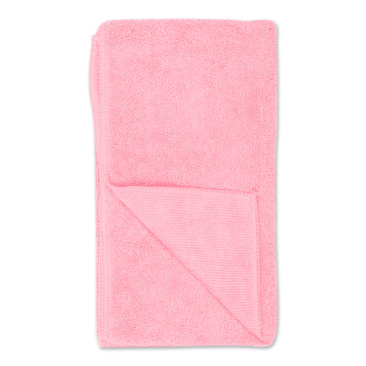 Bone Dry Small Pet Towel Set - 3 Pack - Embroidered Paw, Pink, 15x30"