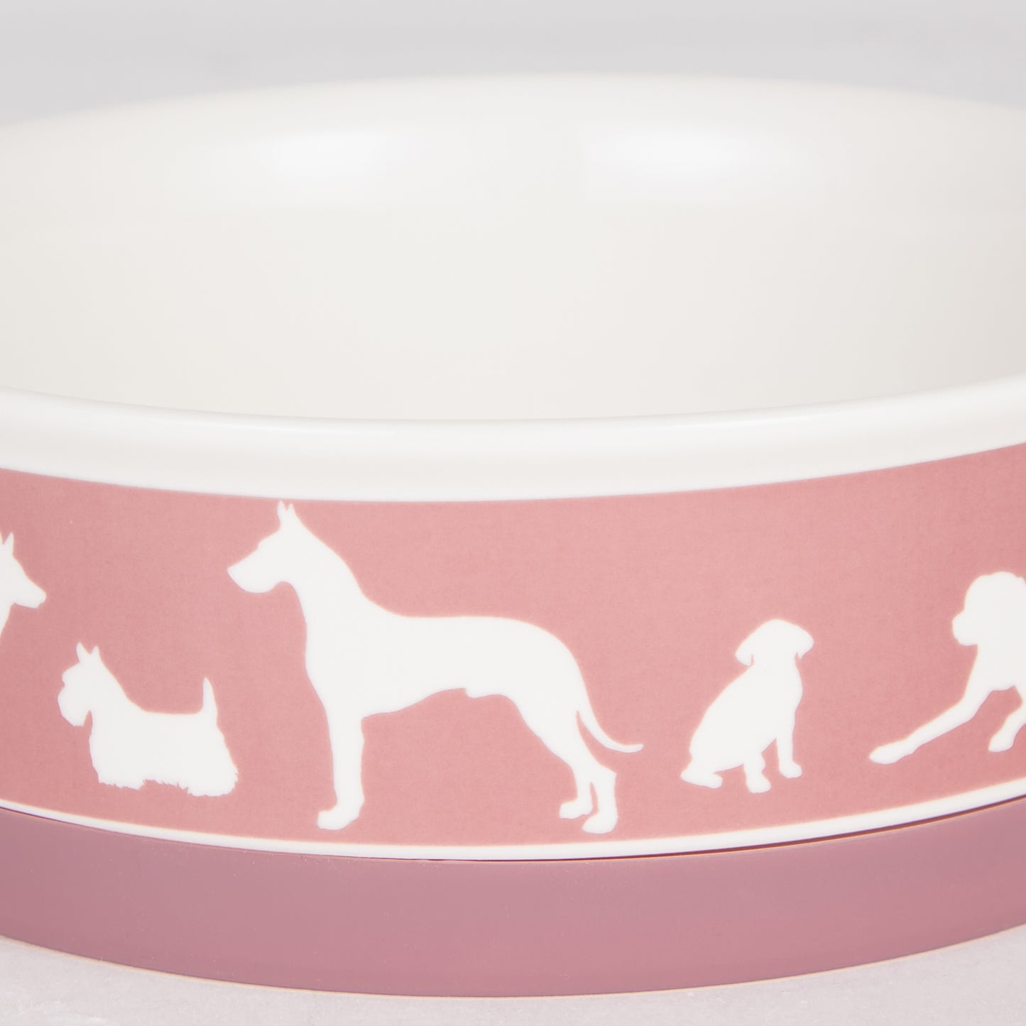 Rose Dog Show Pet Bowl Set/2, Medium - 1.5 C. Capacity