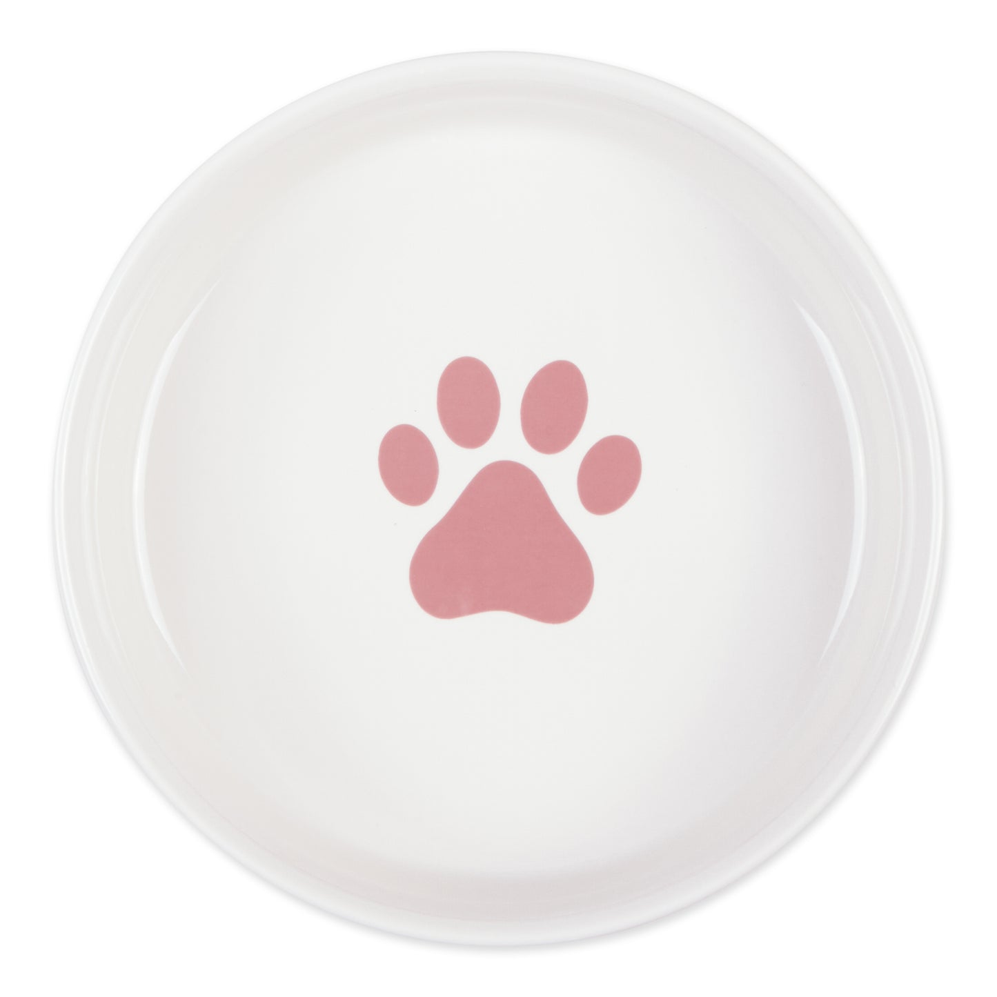 Rose Dog Show Pet Bowl Set/2, Large 3.75 C. Capacity