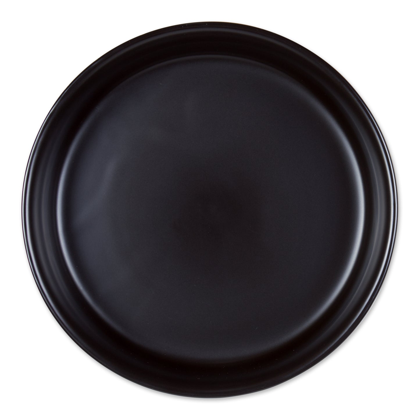 Black Dinner, Drinks & Dessert Pet Bowl Set/2, Large 3.75 C. Capacity