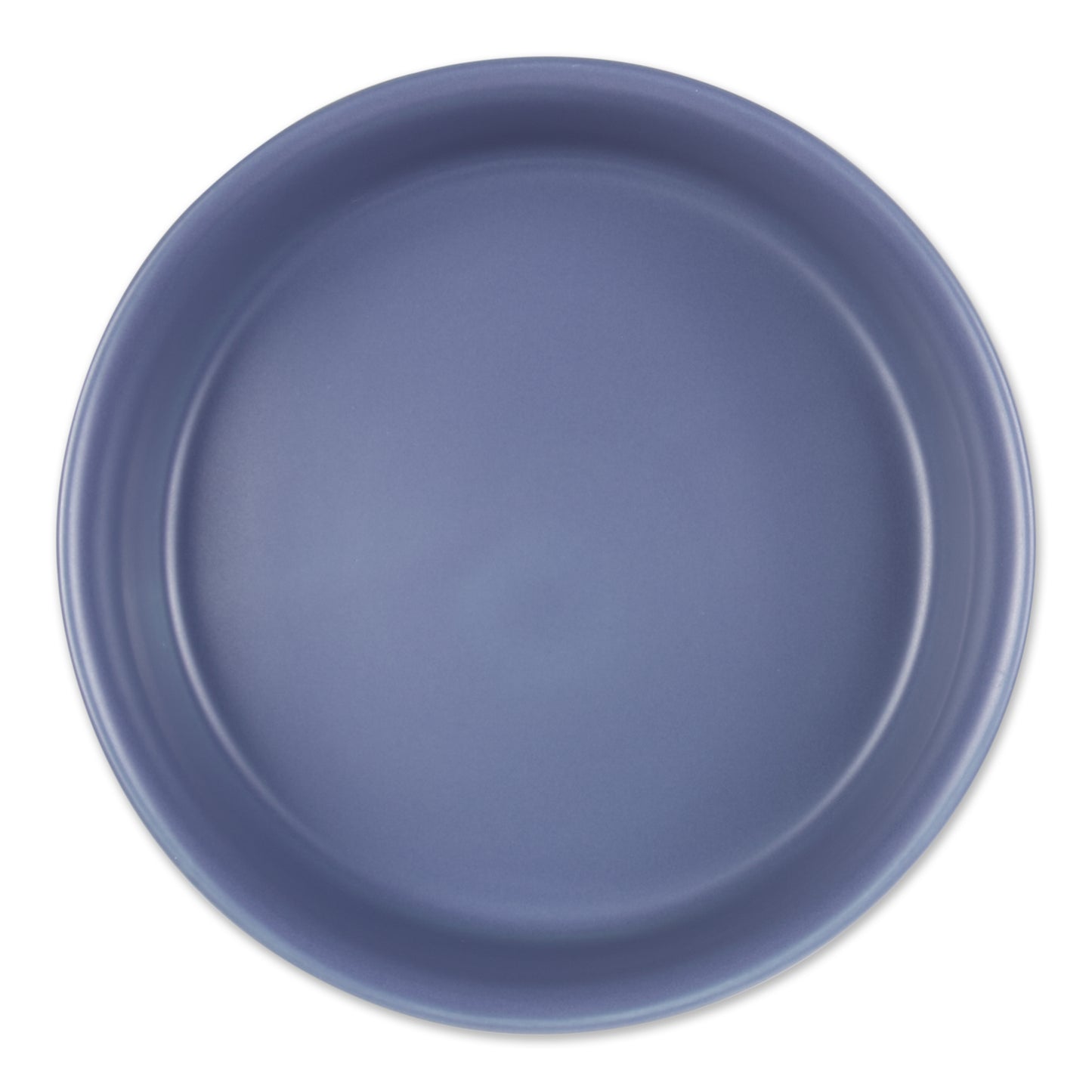 French Blue Dinner, Drinks & Dessert Pet Bowl Set/2, Medium - 1.5 C. Capacity
