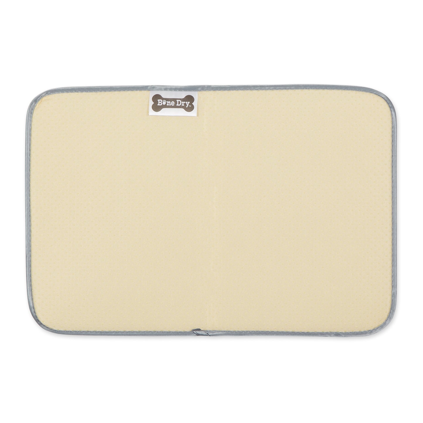 Gray Printed Trellis Paw Pet Mat