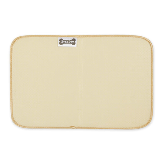 Taupe Printed Trellis Paw Pet Mat