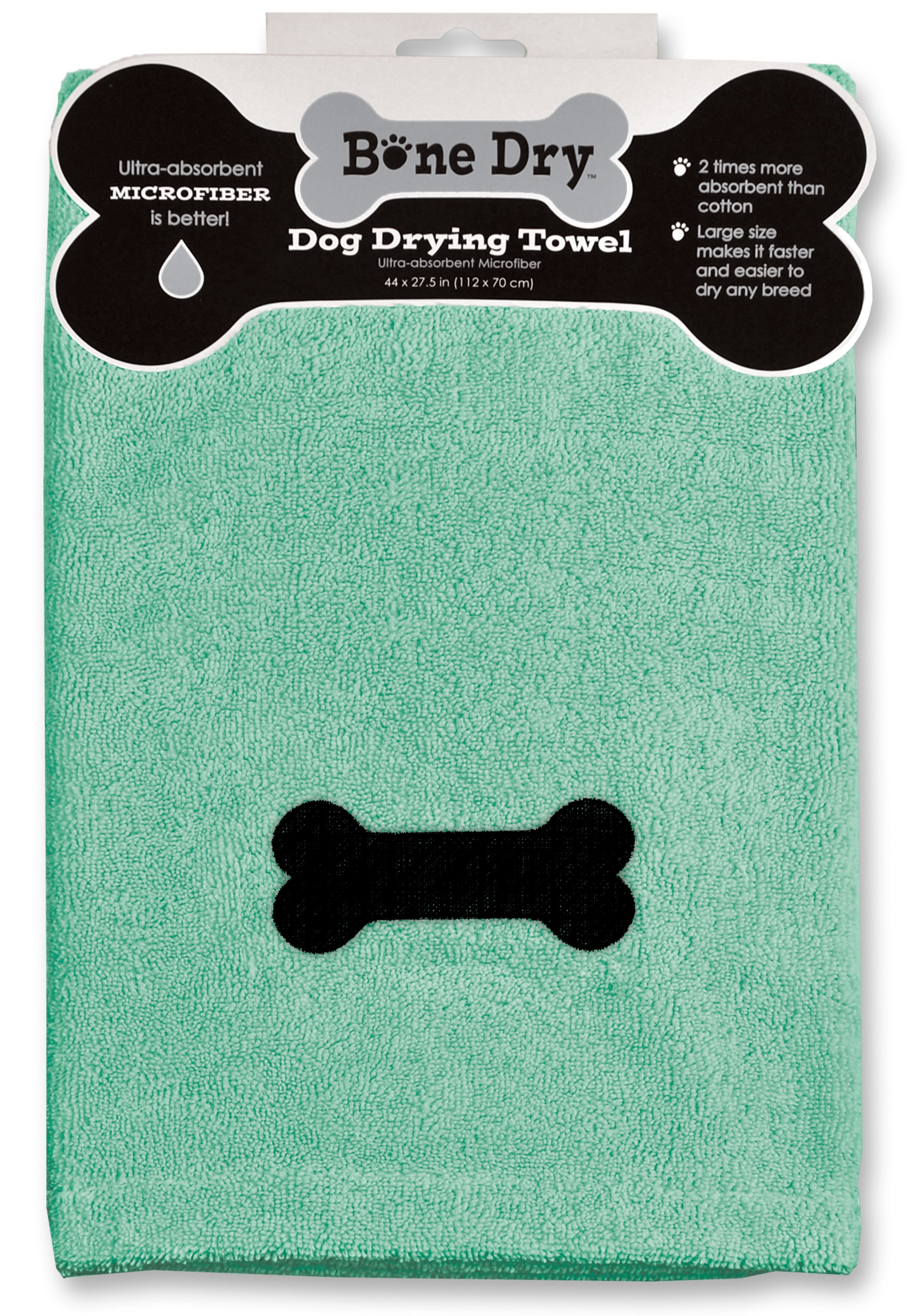 Bone dry store dog drying towel