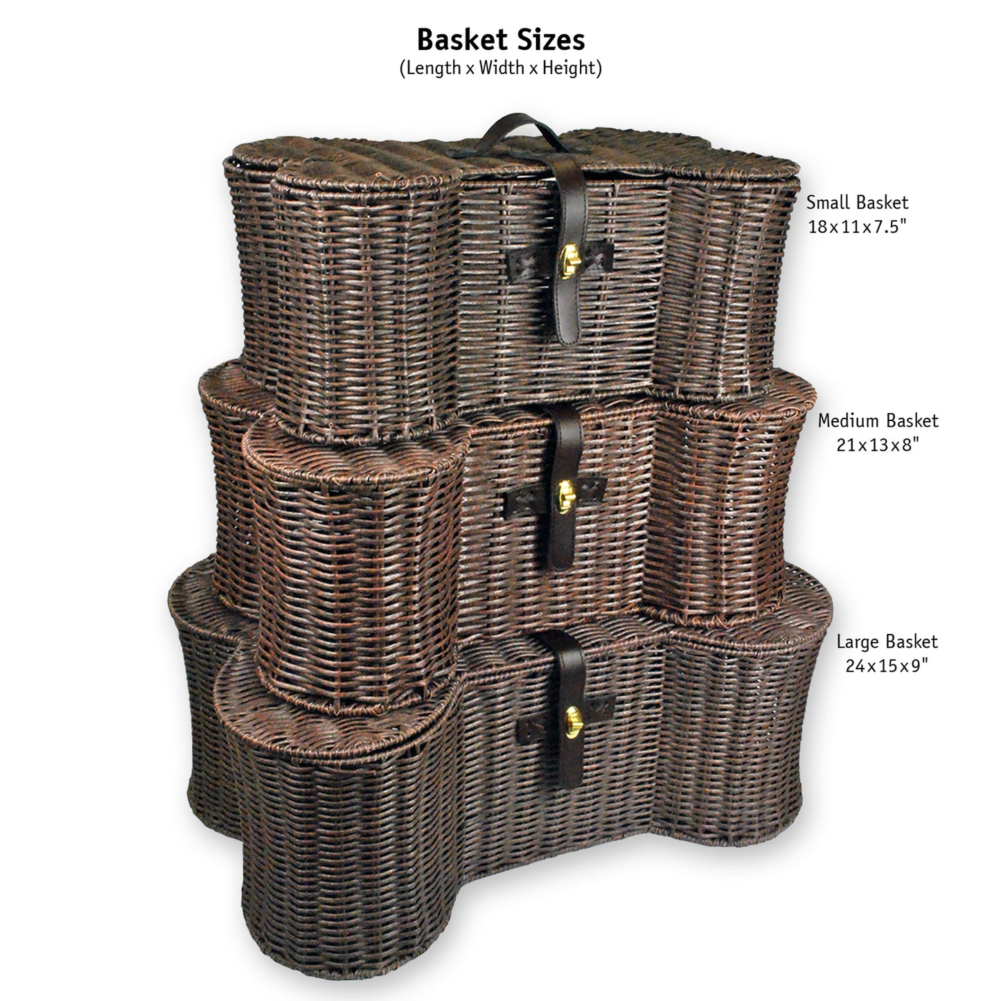 Bone Dry Pet Toy Storage Basket, Bone Shaped, Brown, Small - 17.5x11x7.5"