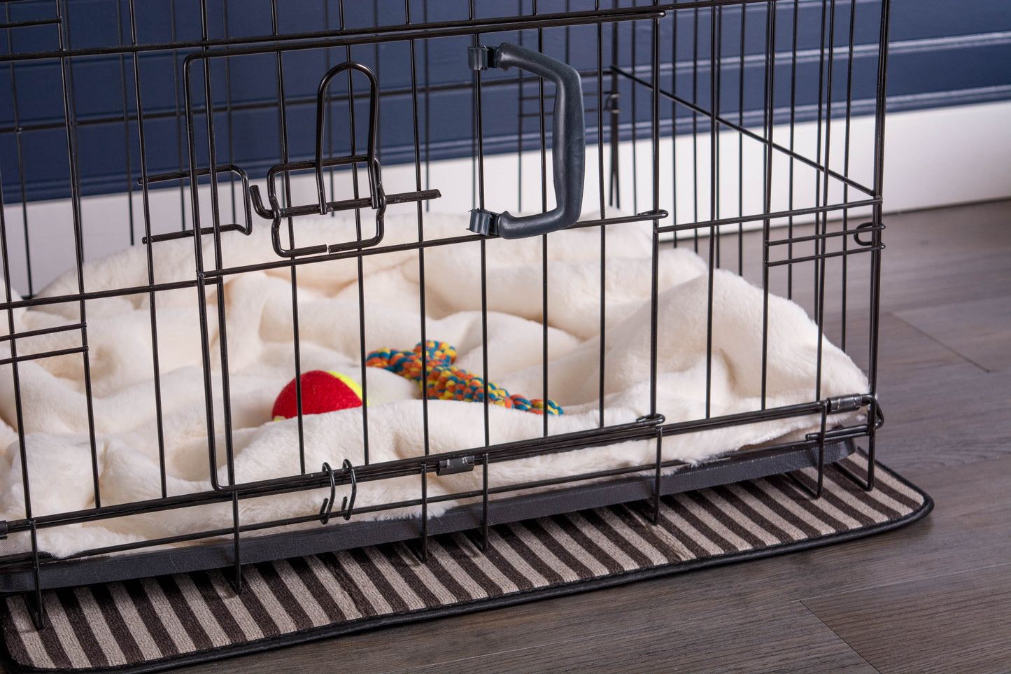 Pet Crate Liner, Faux Fur, Brown, XX-Large - 27x42"