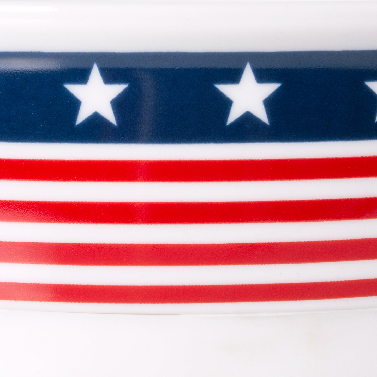 Stars & Stripes Pet Bowl Set/2, Small - 3/4 C Capacity