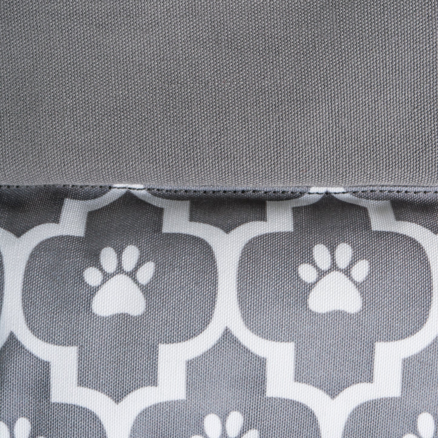 Border Cushion Lattice Gray Rectangle Medium 20X28