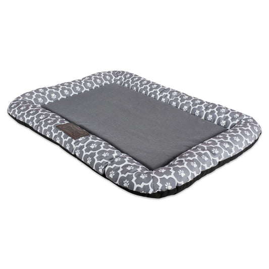 Border Cushion Lattice Gray Rectangle Medium 20X28