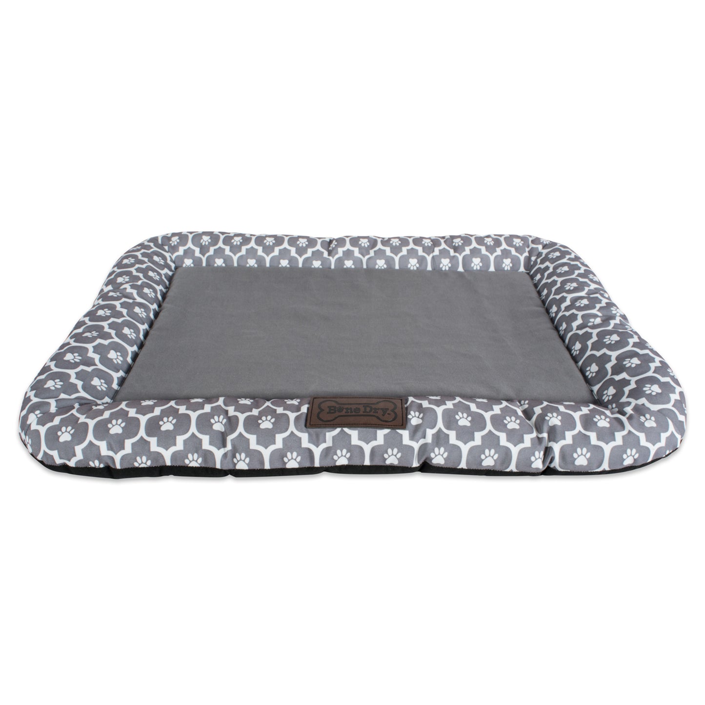 Border Cushion Lattice Gray Rectangle Medium 20X28