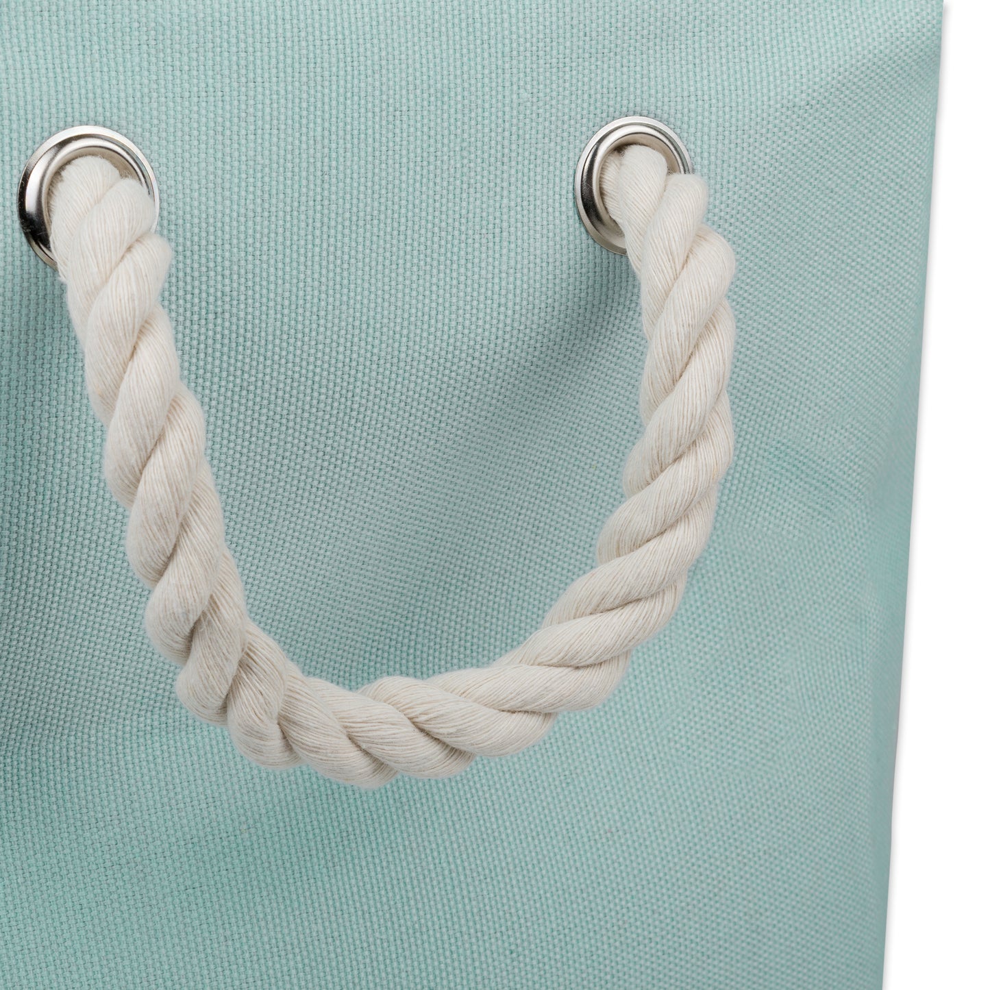 Bone Dry Collapsible Pet Storage Bin, Paw Print, Aqua, Medium - 16x10x12"