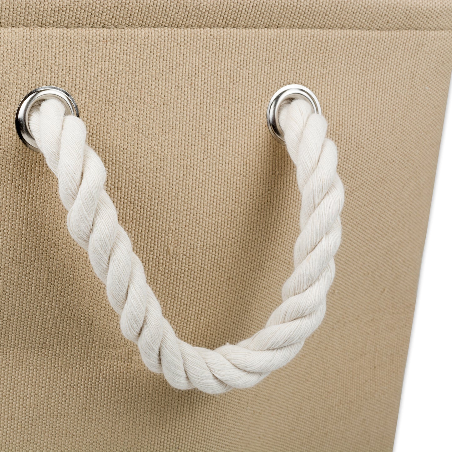 Collapsible Pet Storage Bin, Paw Print, Taupe, Small - 14x8x9"
