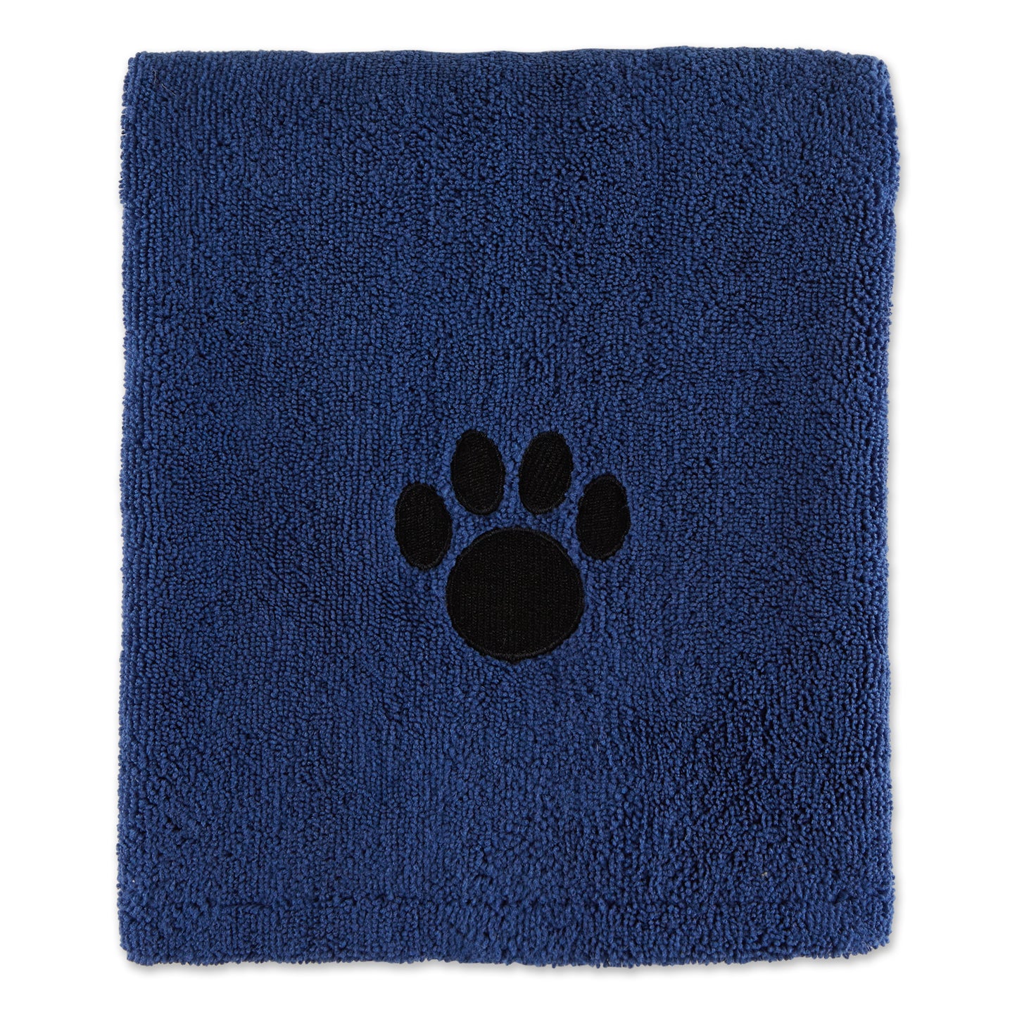 Bone Dry Large Pet Towel, Absorbent Microfiber, Navy, 41x23.5"