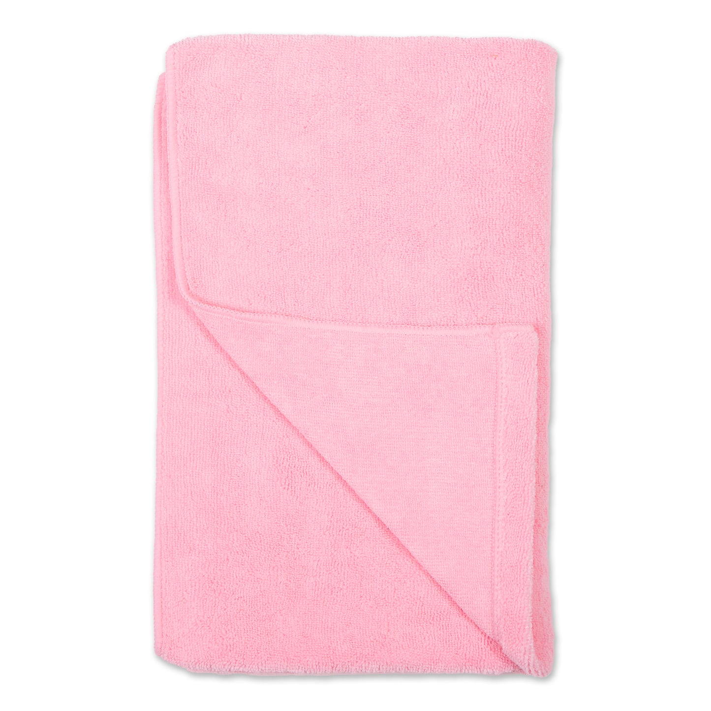 Bone Dry Large Pet Towel, Absorbent Microfiber, Pink, 41x23.5"