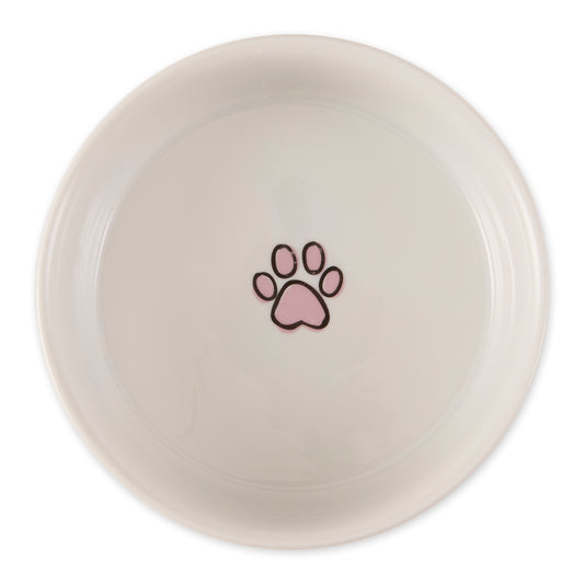 Pansy Petite Check Pet Bowl Set/2, Medium - 1.5 C. Capacity