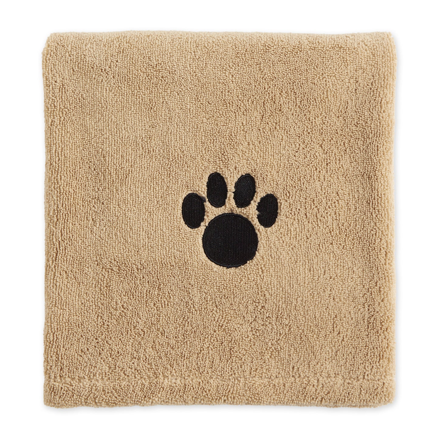 Bone Dry Large Pet Towel, Absorbent Microfiber, Taupe, 41x23.5"