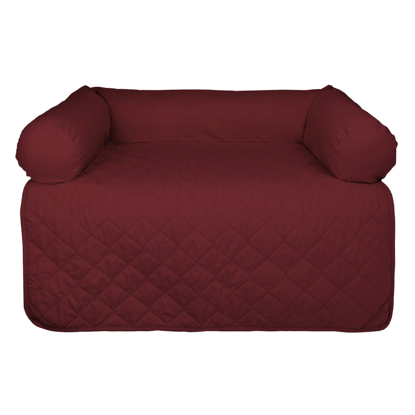 Pet Bolster Furniter Cover , Cranberry, Large - 30"x46"x6"