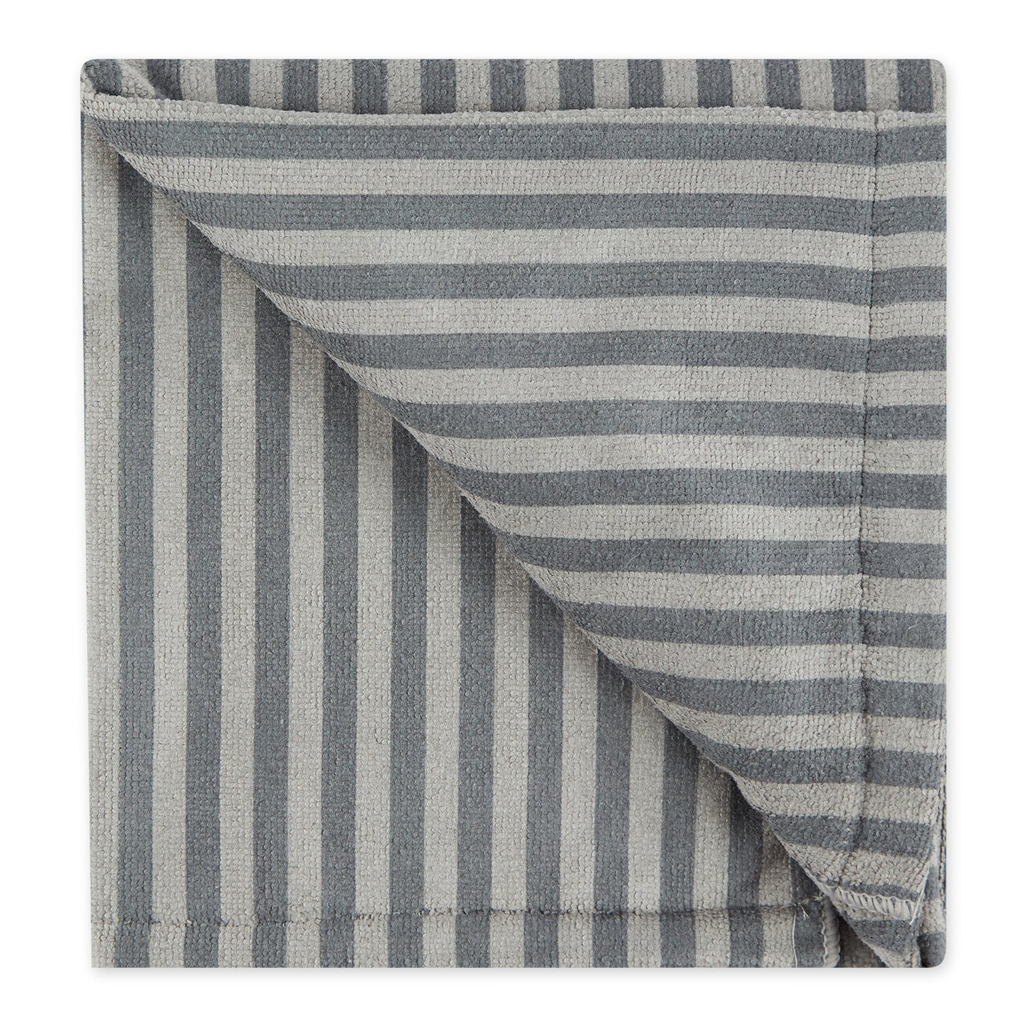 Bone Dry Stripe Pet Towel, Absorbent Microfiber, Gray, Large - 41x23.5"