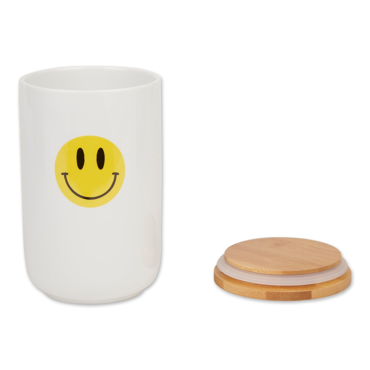 Smiley Face Pet Treat Canister - 4.5 Cup Capacity