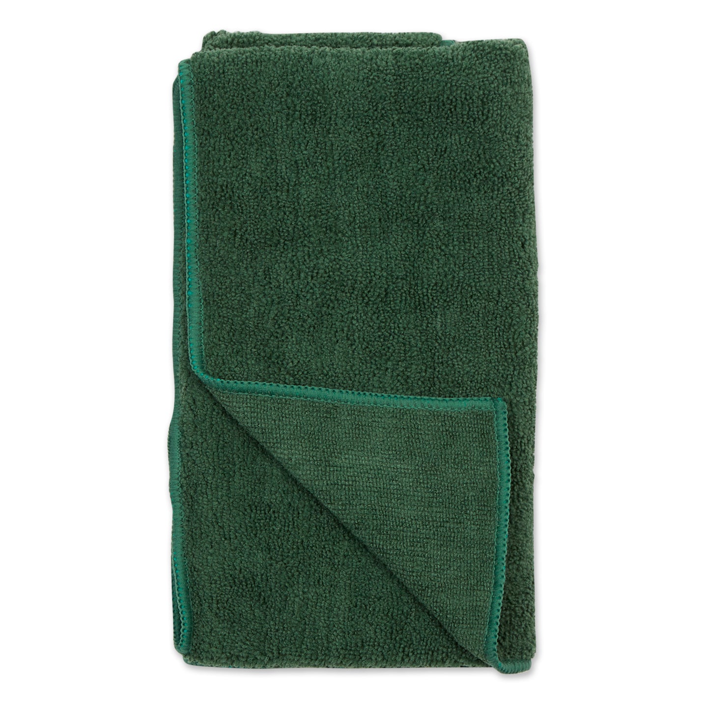 Bone Dry Small Pet Towel Set - 3 Pack - Embroidered Paw, Hunter Green, 15x30"