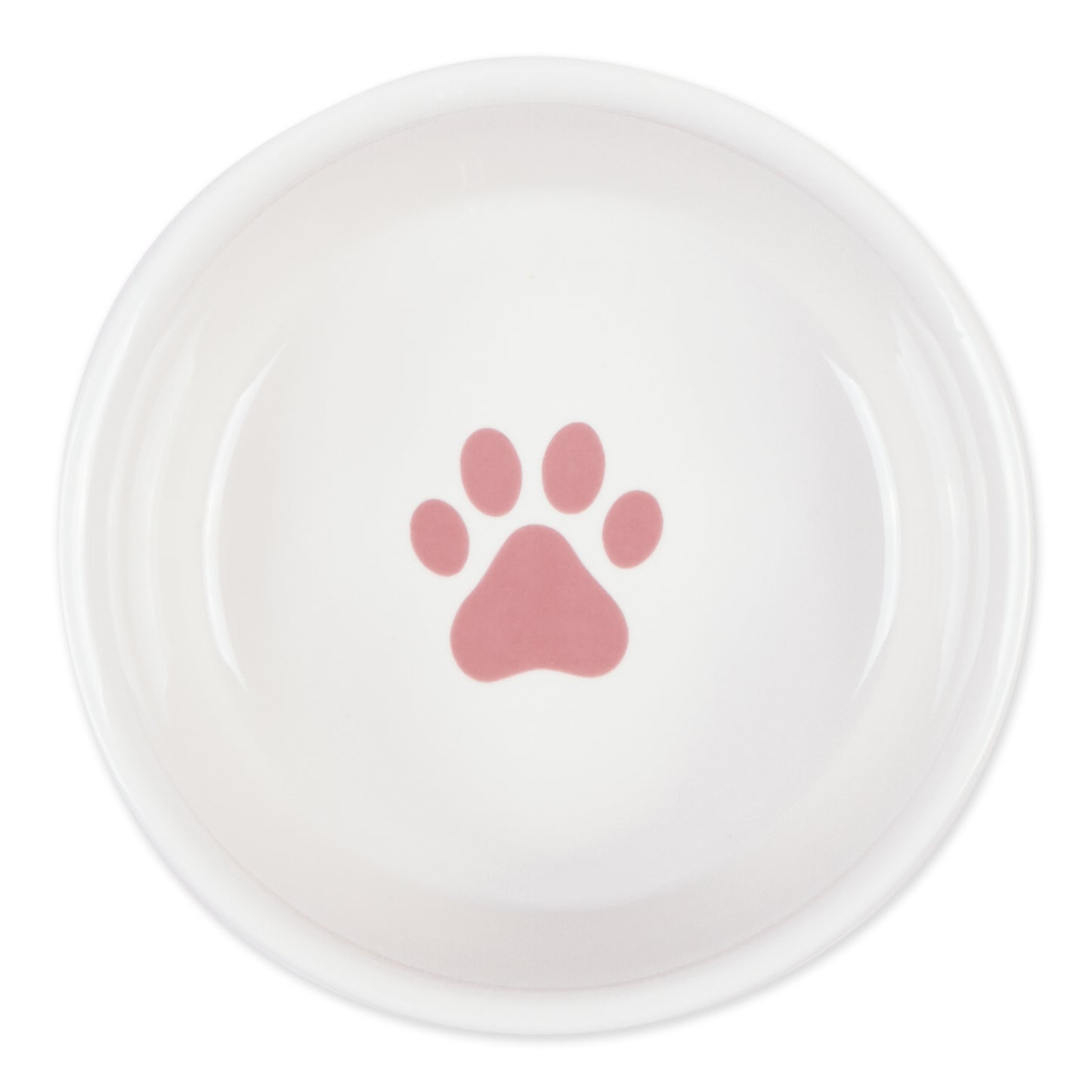 Rose Cat's Meow Pet Bowl Set/2, Small - 3/4 C Capacity