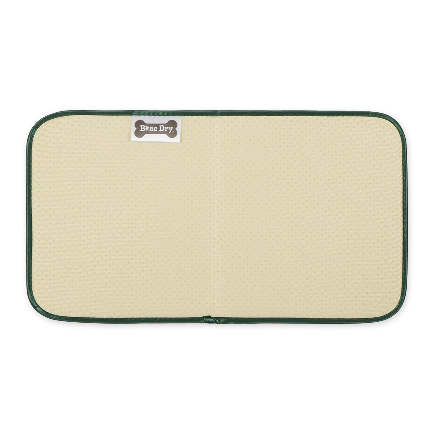 Hunter Green Printed Trellis Paw Pet Mat Small